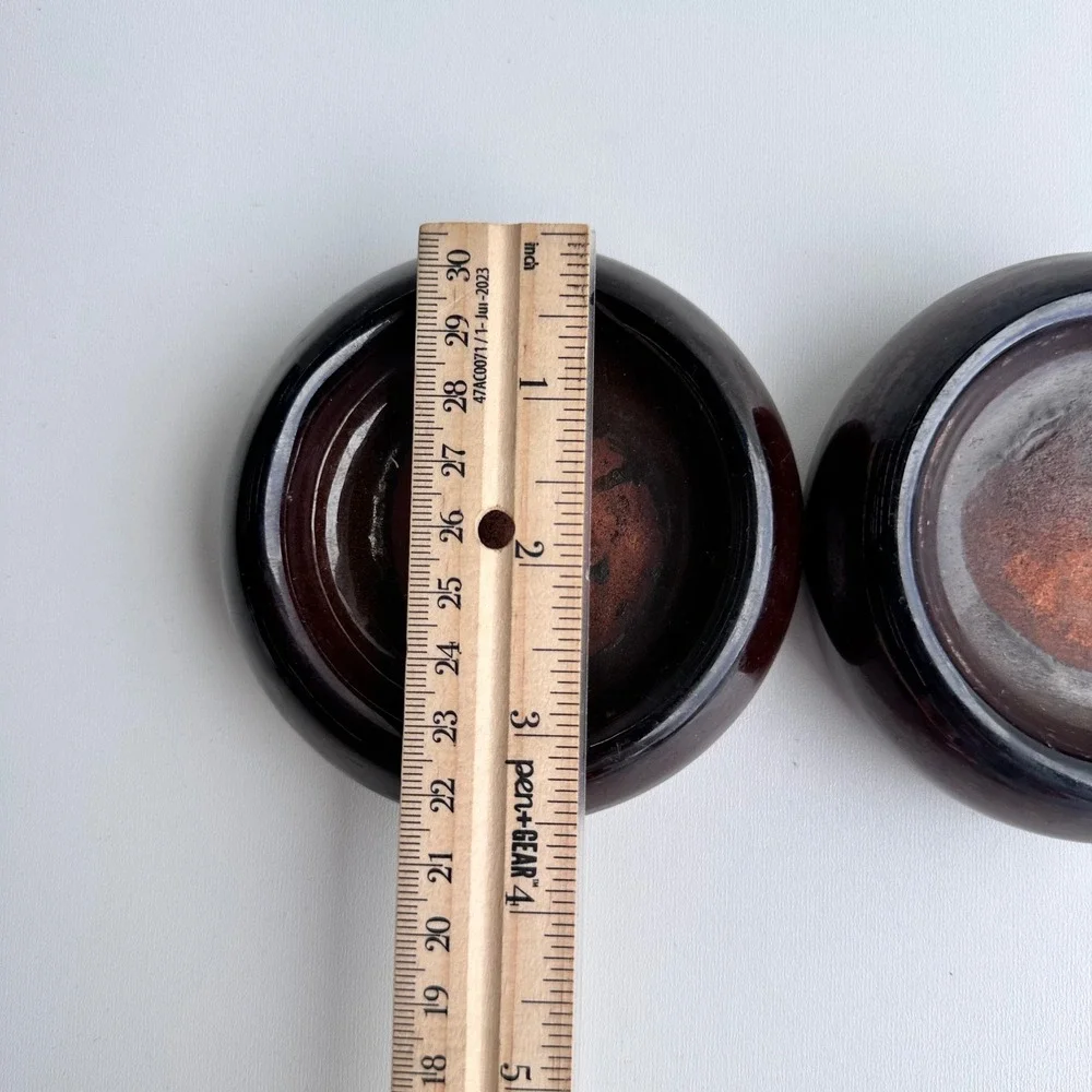Vintage Candle Holders‎ Mid Century Modern Brown Southwestern Decor Desert
